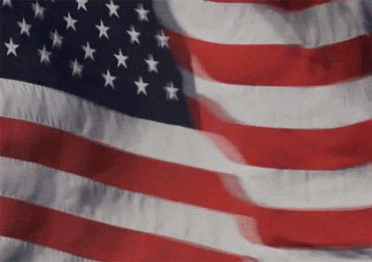 American flag background