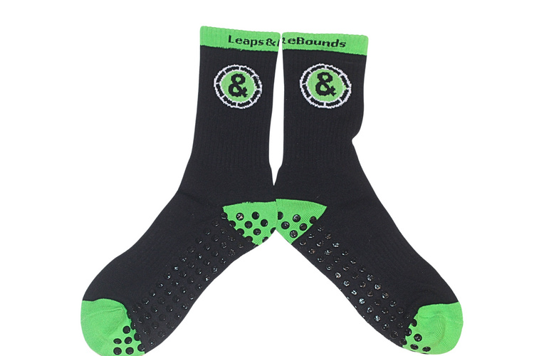 No-slip Grip Socks | For All Rebounders And Exercise Trampolines