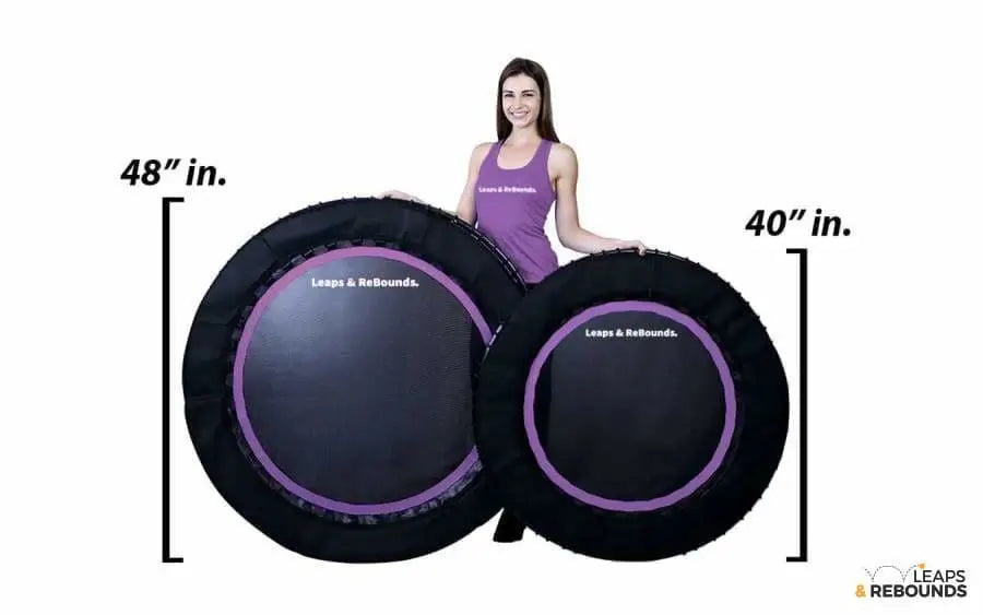 Fitness Trampoline Trampolin Urban Rebounder 300 Lb Capacity Leaps