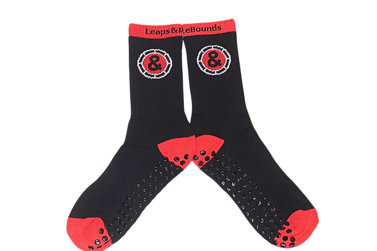 No-slip Grip Socks | For All Rebounders And Exercise Trampolines