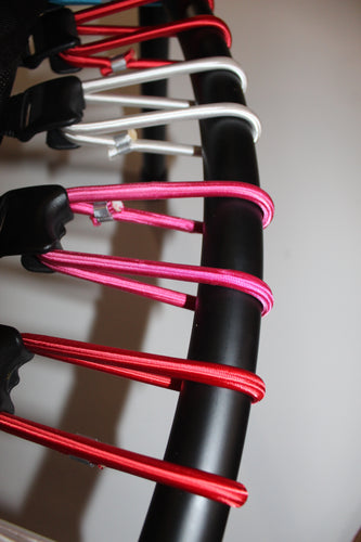 Valentine Bungees | Red, White & Pink Trampoline Bungees