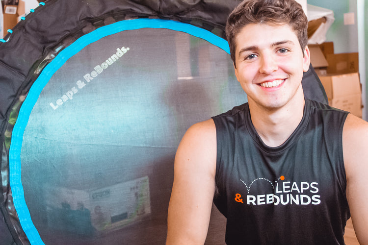 Leaps & Rebounds Fitted Logo T-Shirt for Men & Women